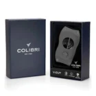 COLIBRI - Πουροκόφτης V-CUT Diamond Black. Με λεπίδες από ανοξείδωτο ατσάλι, κατάλληλο ακόμα και για σχήματα torpedo & piramides και δαχτυλίδια μέχρι 60.