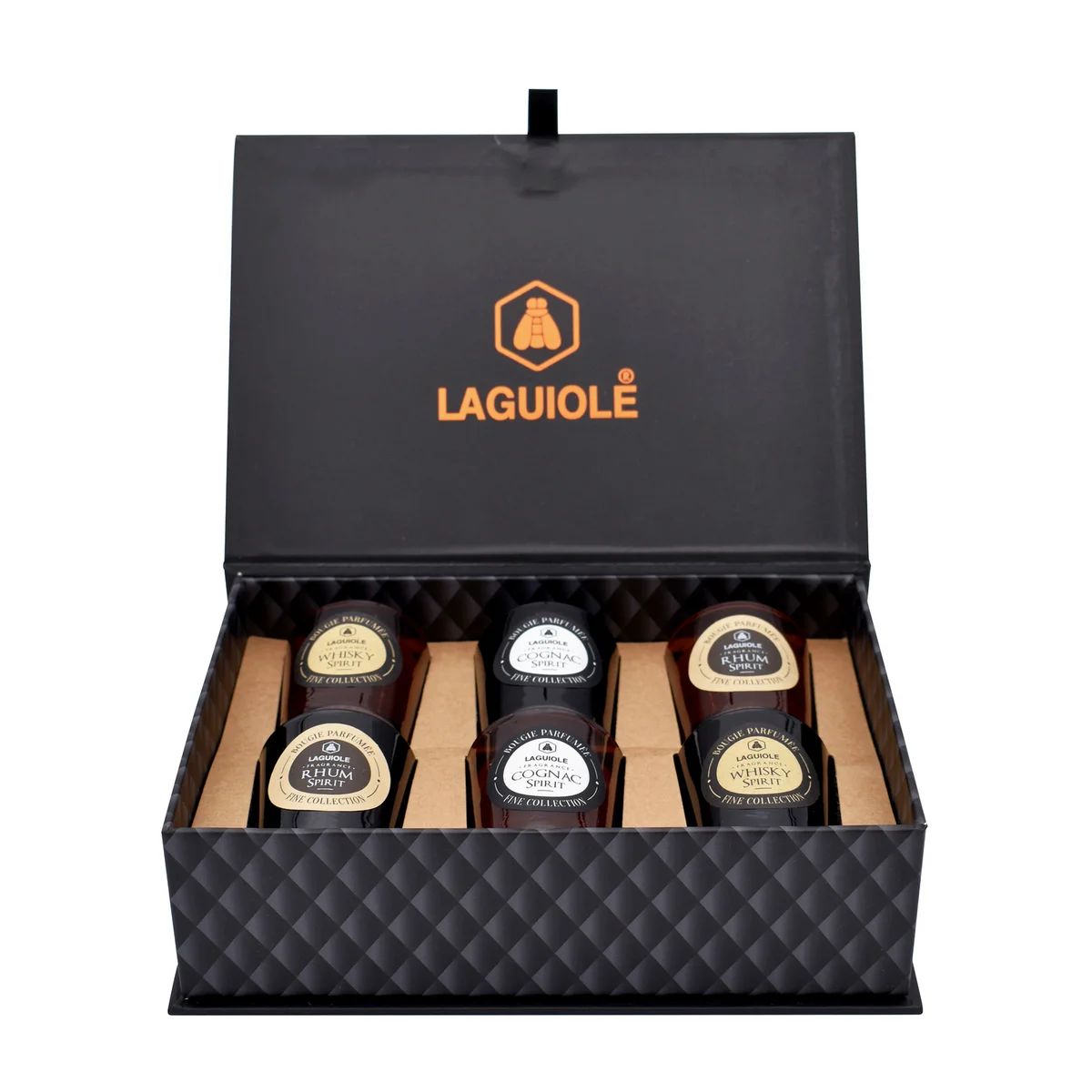 laguiole_40269826_1 Ένα ξεχωριστό σετ δώρου από τη Laguiole, με έξι κεριά για τους λάτρεις των εκλεπτυσμένων αρωμάτων και της κομψής ατμόσφαιρας.