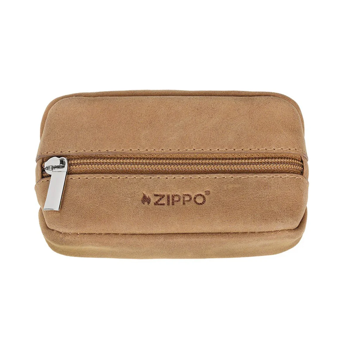 zippo_2008036_1 Αυτό το δερμάτινο πορτοφόλι Zippo, είναι ένα απλό και βολικό μέσο αποθήκευσης για τα κέρματά σας. Σε οικολογική συσκευασία δώρου.