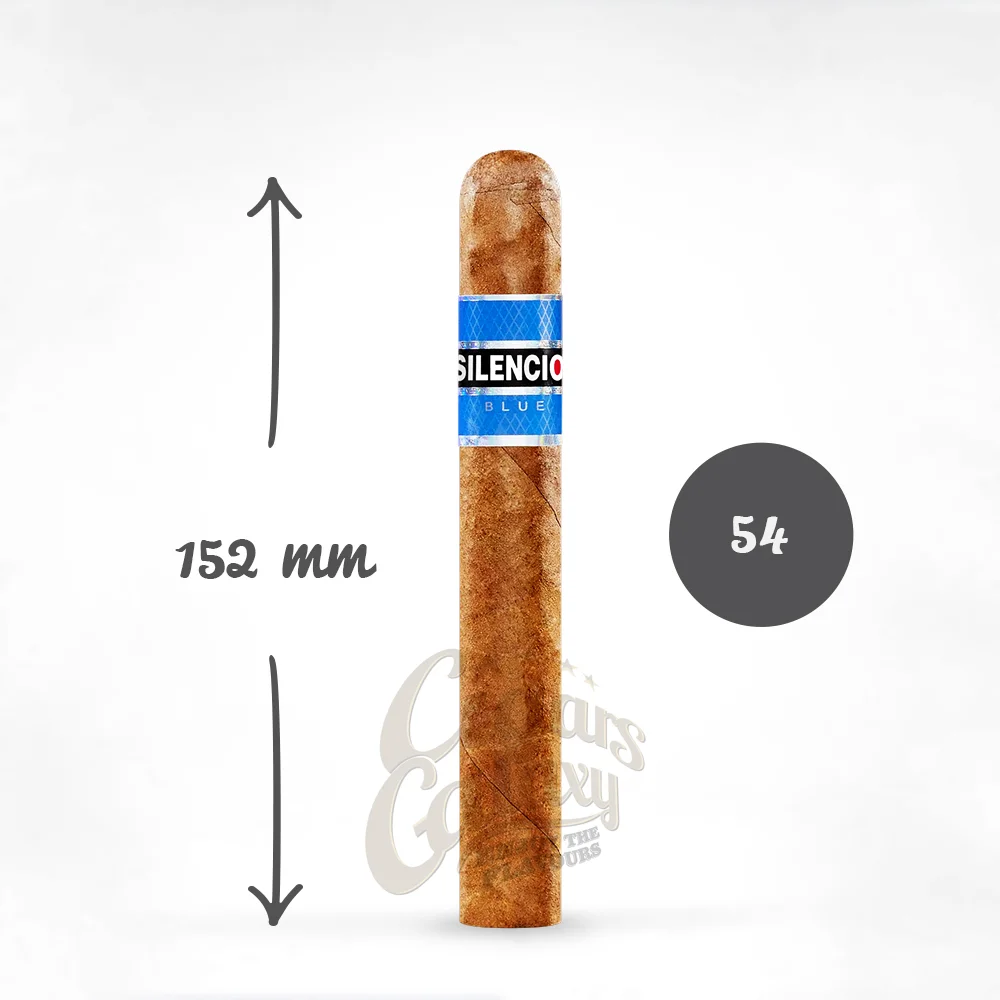 SILENCIO - Blue Toro Ανακαλύψτε την υπέρτατη απόλαυση με το Silencio Blue Toro, το απόλυτα ισορροπημένο πούρο με μεσαίο σώμα που θα απογειώσει τις αισθήσεις σας!