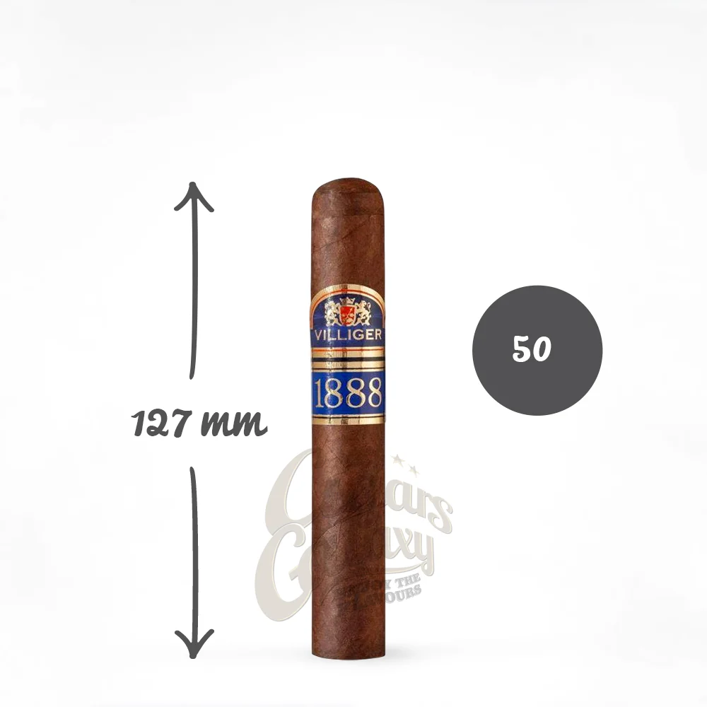 villiger_1888_robusto_1 Η ιστορική χρονιά του 1888 που έδωσε ζωή στο πρώτο χειροποίητο πούρο premium της VILLIGER, εμπλουτίζεται με το νέο αστέρι, το VILLIGER 1888 Nicaragua.