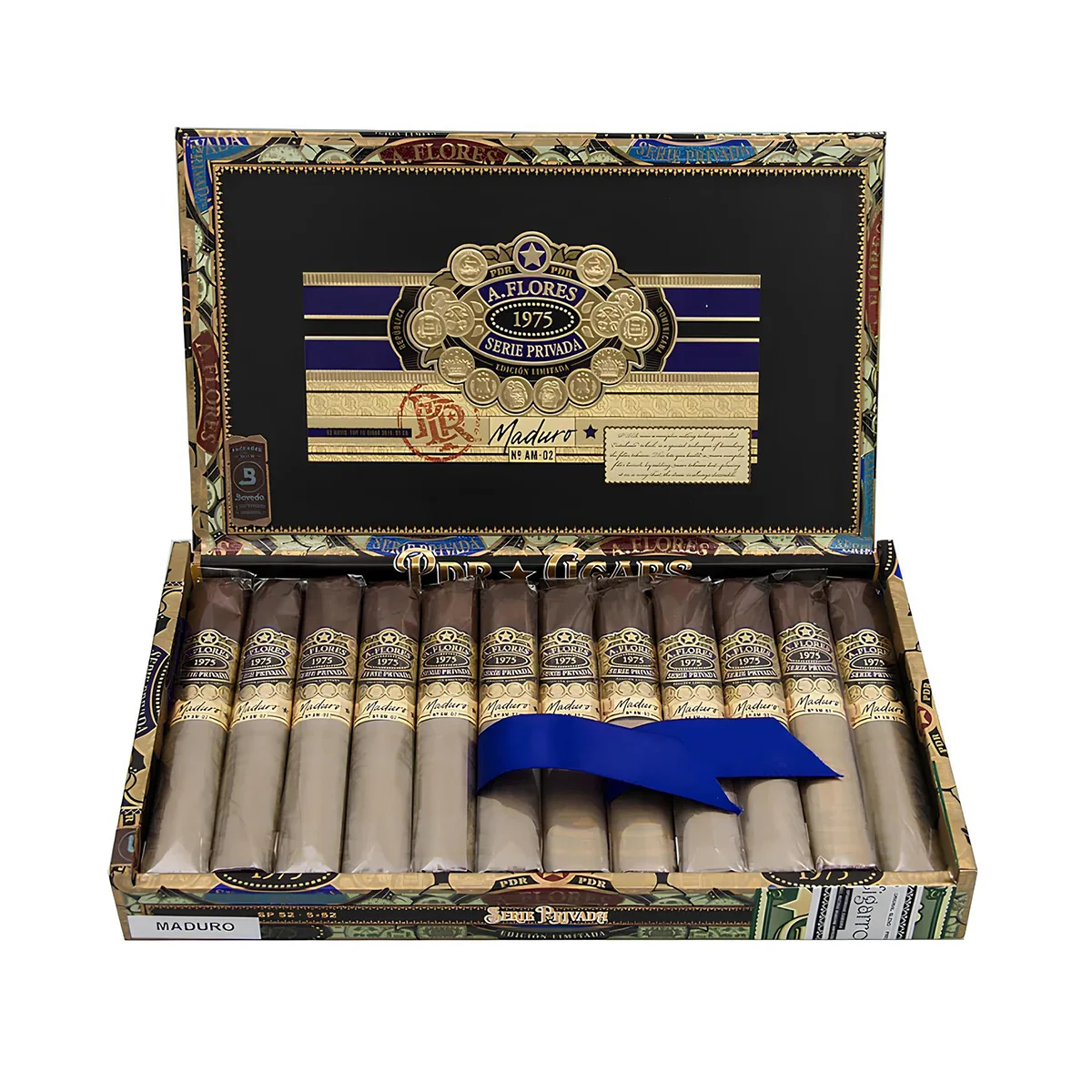 Το PDR Serie Privada Maduro SP‑52 είναι ένα premium χειροποίητο πούρο από τη Δομινικανή Δημοκρατία, μέρος της καταξιωμένης σειράς A. Flores 1975.