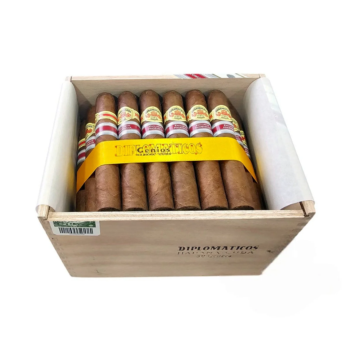 Το Diplomáticos Genios Exclusivo Phoenicia είναι ένα πούρο limited edition, σχεδιασμένο αποκλειστικά για την περιοχή που καλύπτει η Phoenicia Trading.