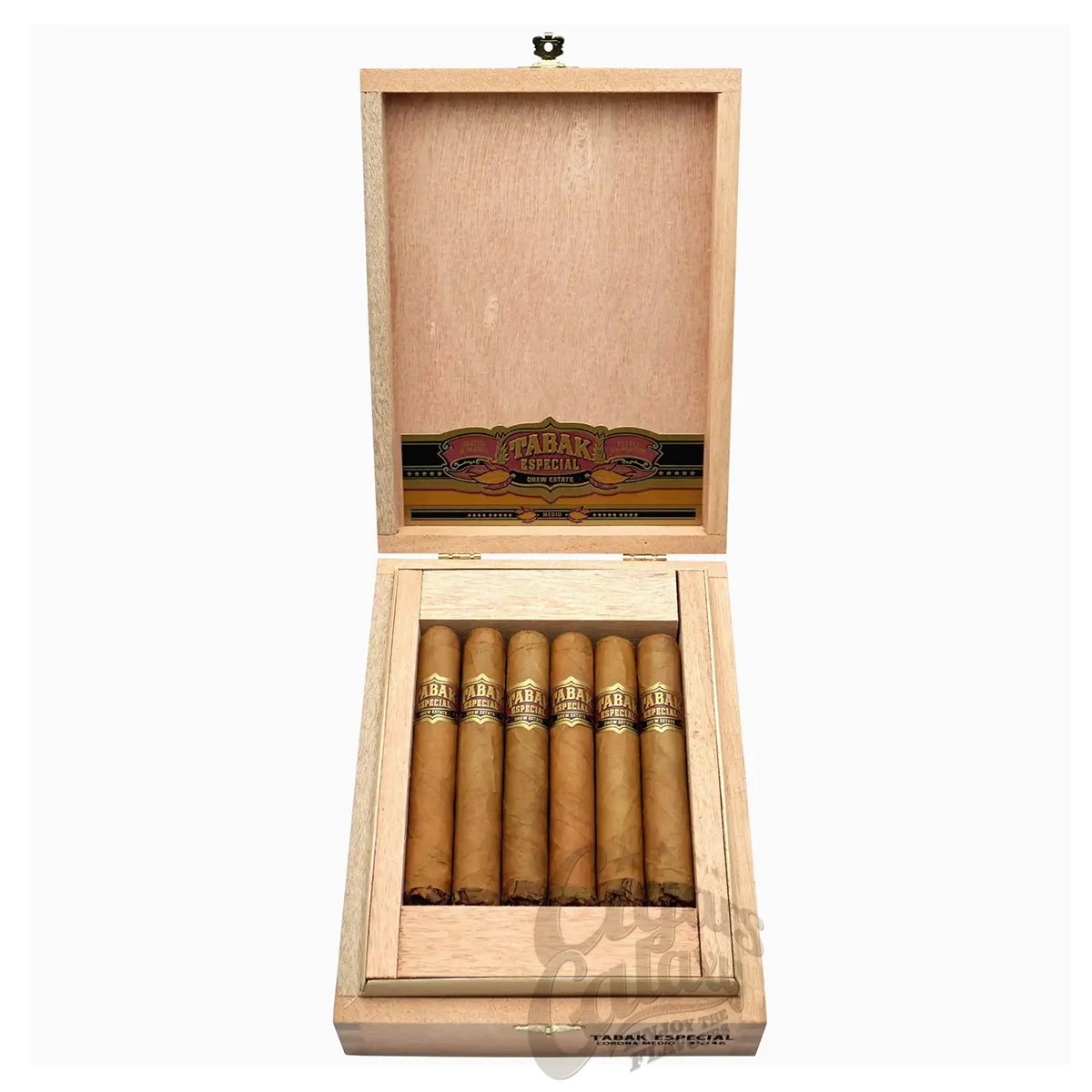 Το Tabak Especial διαθέτει ένα μεταξένιο wrapper Connecticut και το μοναδικό μείγμα της Drew Estate από παλαιωμένο binder και long filler Νικαράγουας.