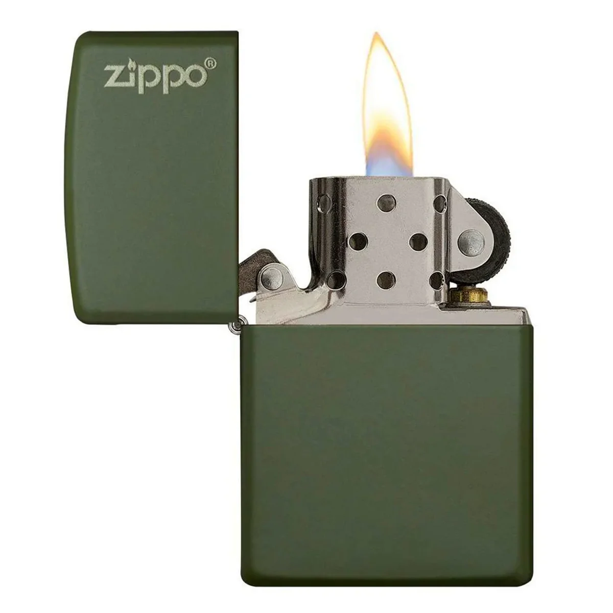 Ο Zippo Classic Green Matte είναι ένα διαχρονικό αξεσουάρ με αναγνωρίσιμο πράσινο ματ φινίρισμα που εκπέμπει στυλ και απλότητα.