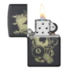 Ο Zippo Gambling Design είναι ένας αυθεντικός αναπτήρας Zippo με ξεχωριστή συλλεκτική αισθητική, εμπνευσμένη από τον κόσμο της τύχης και του παιχνιδιού.