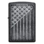 Ο Zippo Iron Stone – Stars & Stripes είναι ένας αναπτήρας με ξεχωριστή ρετρό-πατριωτική αισθητική. Φέρει την αμερικανική σημαία σε φόντο «Iron Stone».