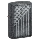 Ο Zippo Iron Stone – Stars & Stripes είναι ένας αναπτήρας με ξεχωριστή ρετρό-πατριωτική αισθητική. Φέρει την αμερικανική σημαία σε φόντο «Iron Stone».