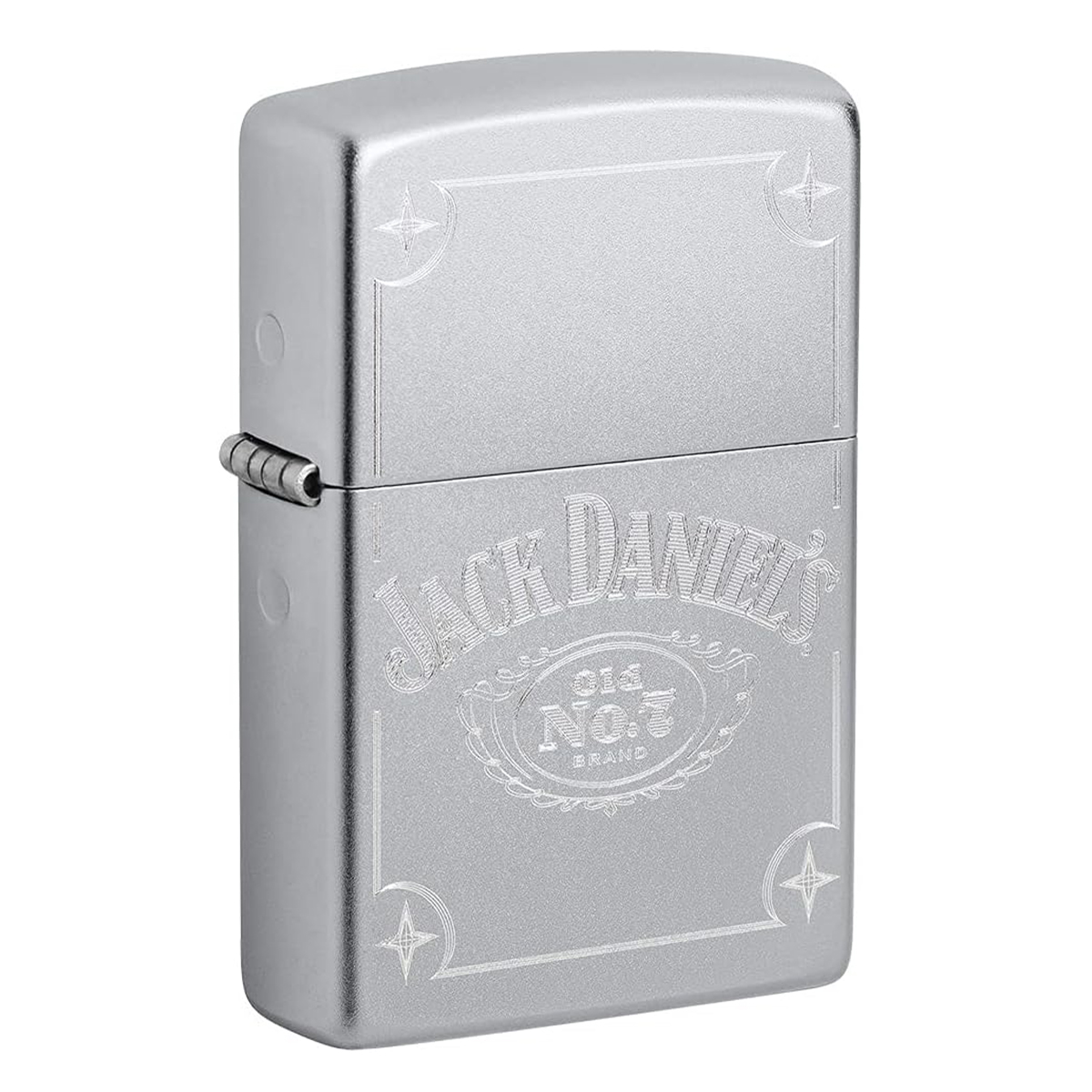 Zippo με το εμβληματικό στυλ του Jack Daniel’s “Old No. 7”. Ένας αναπτήρας με την παράδοση της μαύρης ετικέτας και έναν elegant χαρακτήρα.