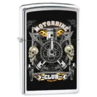 Ο Zippo Vintage Motorbike Poster αποτίει φόρο τιμής στη γοητεία της κλασικής μοτοσικλέτας, με ένα σχέδιο εμπνευσμένο από παλιές αφίσες και ρετρό αισθητική.