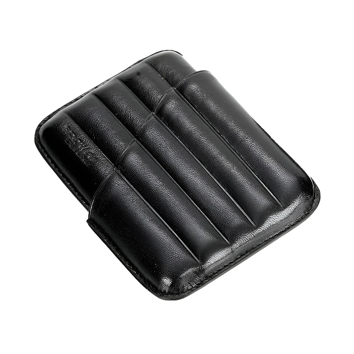 bronica_c13643 Μια ιδιαίτερη δερμάτινη θήκη για puritos σε μαύρο χρώμα. Με εσωτερικό υδρόφιλο δέρμα που διατηρεί λίγο καλύτερα την υγρασία.