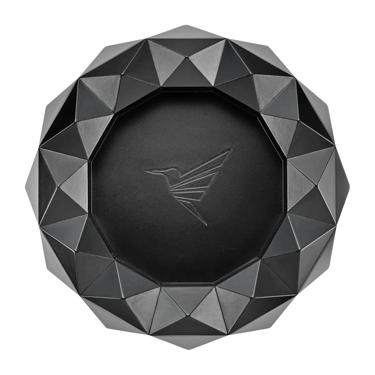 COLIBRI - Quasar Round Μαύρο Σταχτοδοχείο (AT300T1) Το σταχτοδοχείο Colibri Quasar Round συνδυάζει τη μοντέρνα αισθητική με τον εμβληματικό, τρισδιάστατο σχεδιασμό της σειράς Quasar.