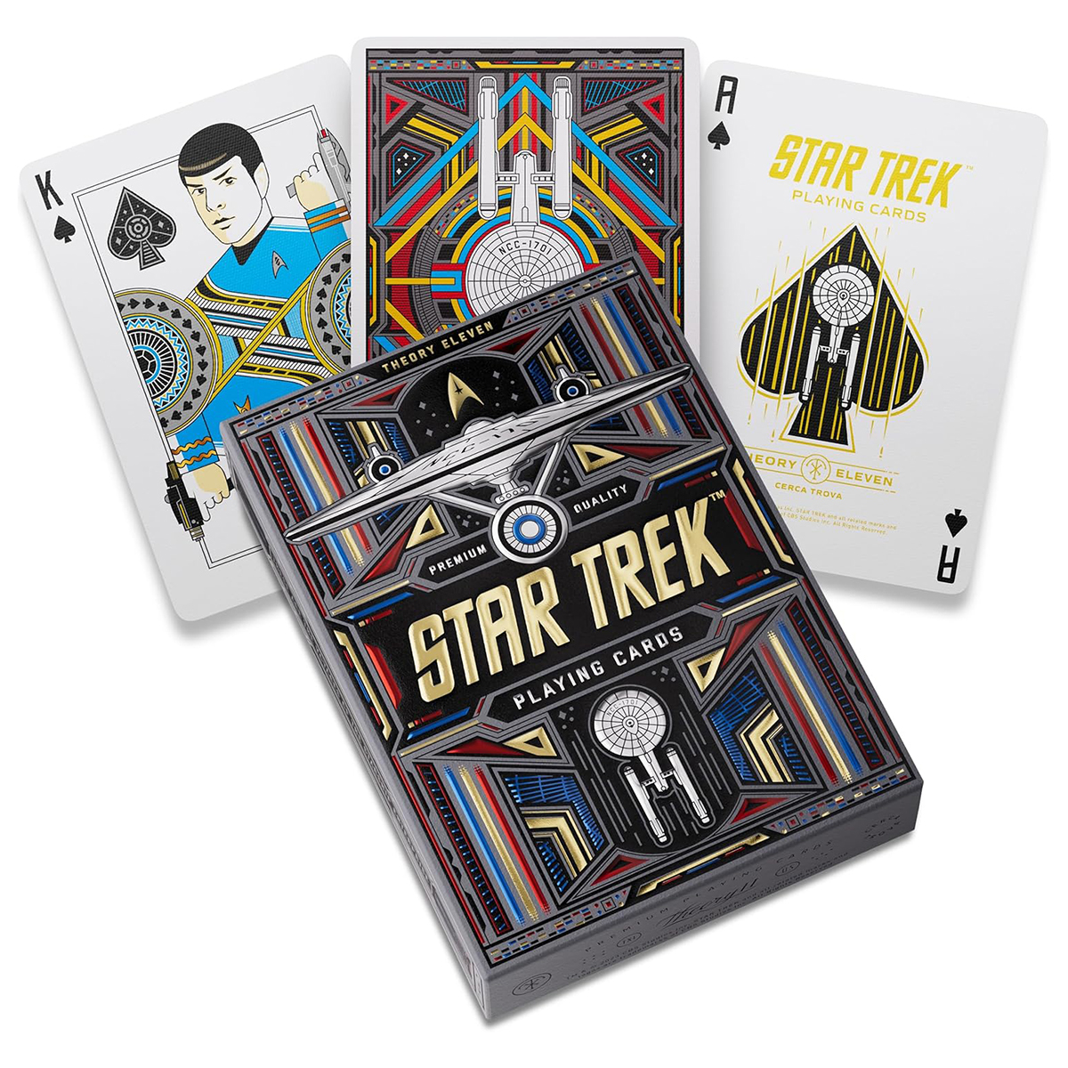 Η συλλεκτική τράπουλα Star Trek της Theory11 αποτυπώνει το πνεύμα εξερεύνησης, αισιοδοξίας και διαχρονικής περιπέτειας του Star Trek.