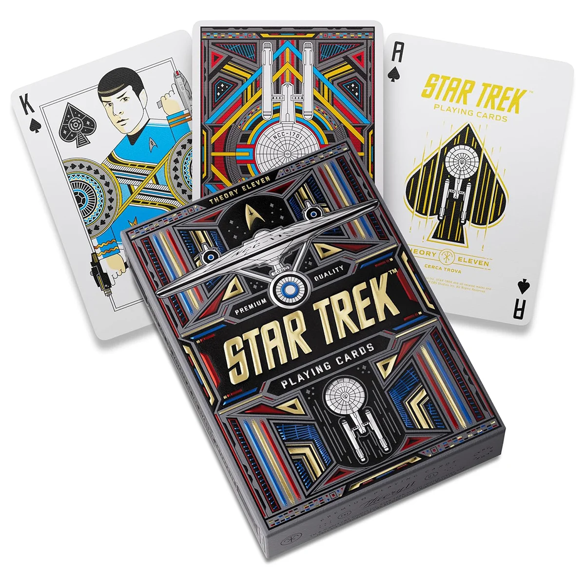 Η συλλεκτική τράπουλα Star Trek της Theory11 αποτυπώνει το πνεύμα εξερεύνησης, αισιοδοξίας και διαχρονικής περιπέτειας του Star Trek.